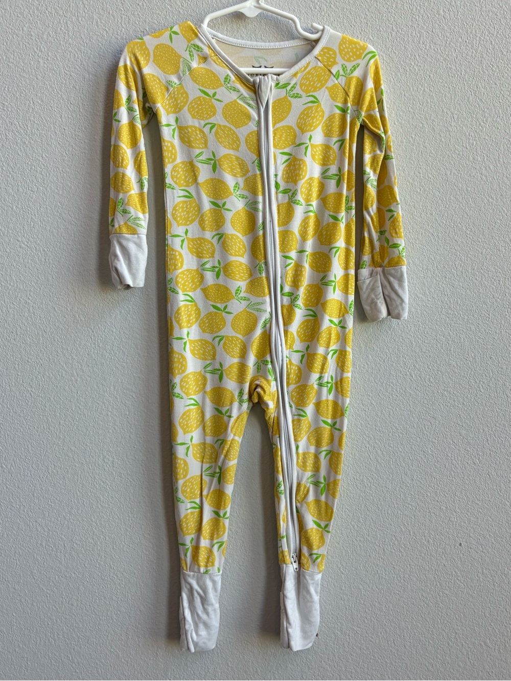 Little Sleepies Lemon Pajamas 12-18 months